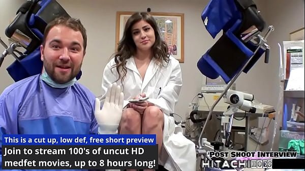 Become Doctor-Tampa To Give Human Guinea Pig Mandatory Hitachi Orgasms – Sophia Valentina