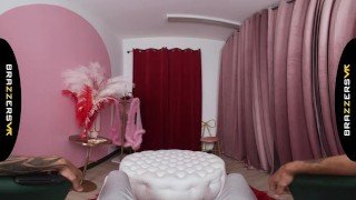 BRAZZERS – ZZ VR Presents Busty Curvaceous and Horny Brunette Angela White in Wife Fantasy POV