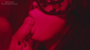 Burning passion: Sucking Cock in Red Light