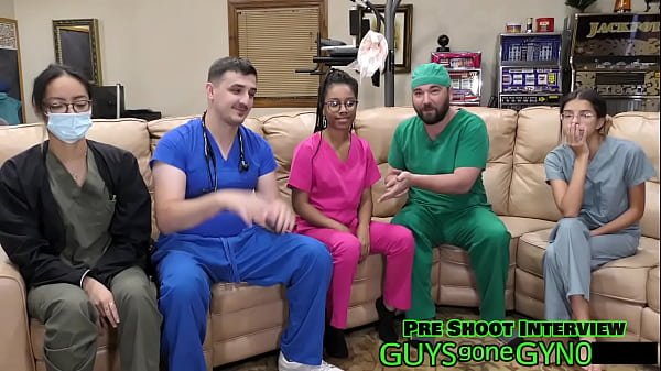 Doctor Canada Flips The Script On Doctor Channy Crossfire During Medical Examination, Ends Up Examining His Doctor At GuysGoneGynoCom!