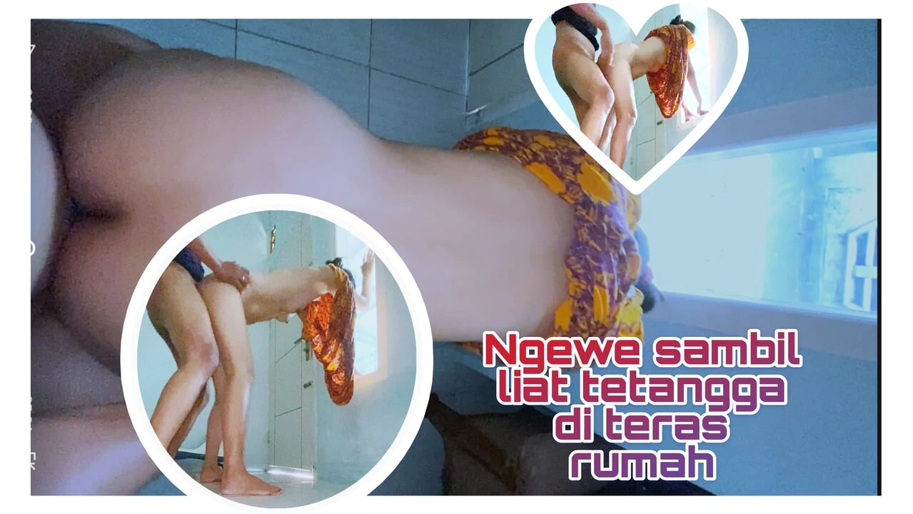 Doggy while watching the neighbors pass by until crott