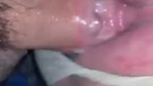 Fat Wet Pussy Riding Dick In The Backseat!!