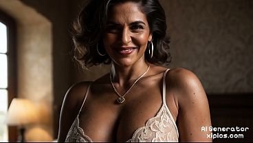 Hot Milf Latina Stepmom with big tits and big ass Ai Generated