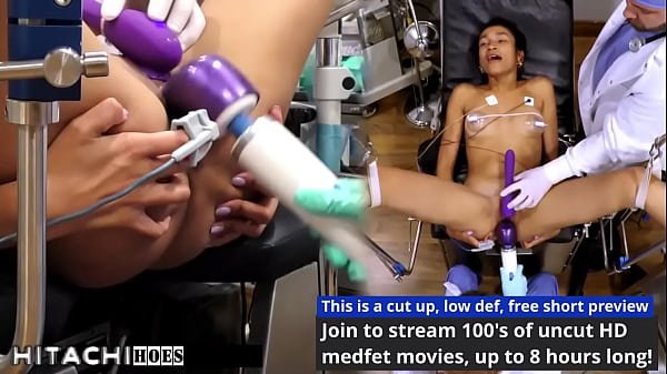 Human Guinea Pig Gets Mandatory Hitachi Orgasms From Nurse – Miss Mars