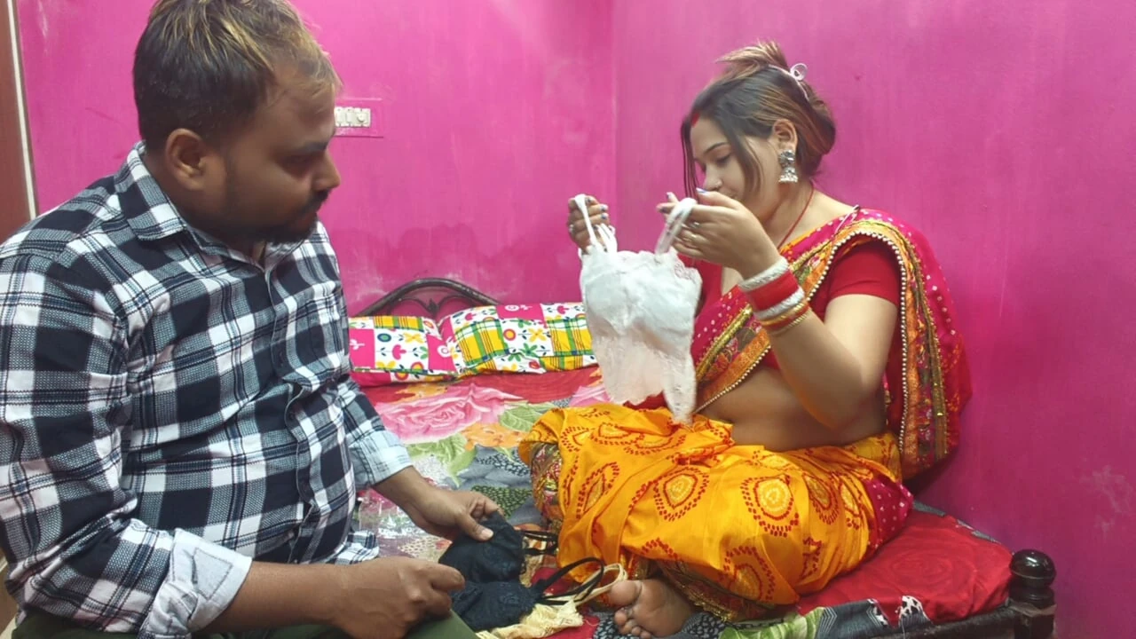 My Devar fuck me hard then cum in my mouth, when My devar give me bra set, Beautiful wife Sex video