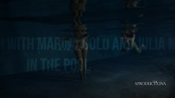 Night manager with Marina Gold and Julia North in the pool