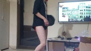 Nutty Arab Wife Solo Masturbate