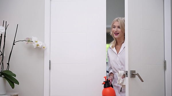 Petite Blonde Maid Emma Rosie Gets Her Ass Stretched With BBC GP3332