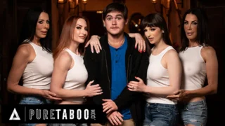 PURE TABOO LOOKALIKES REVERSE GANGBANG STEPSON! Shay Sights, Reagan Foxx, Lexi Luna, & Sophia Locke