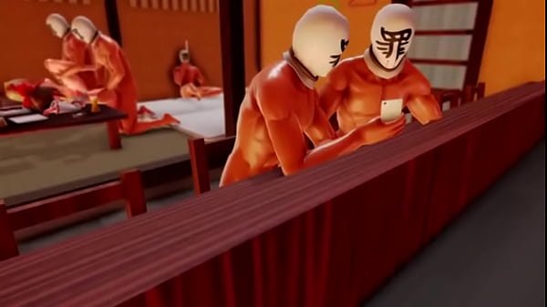 Sanae & Reimu . Gangbang.