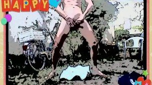 self footjob public gardeen