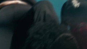 Spit roasted, Bullied by two hot Dommes