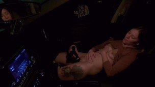 Stranger helps my wife masturbate with vibrator in public