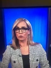 Sweet blonde austrian anchorwoman