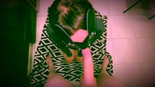 This gentle mouth was completely filled with hot sperm