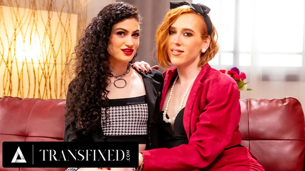 TRANSFIXED – Shiri Allwood Gives Every Inch Of Her Trans Cock To Co-Star Lydia Black!