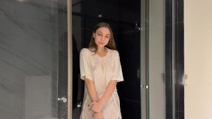 Transparent clothes dry vs wet