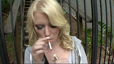 young blonde beauty gives punishing blowjob