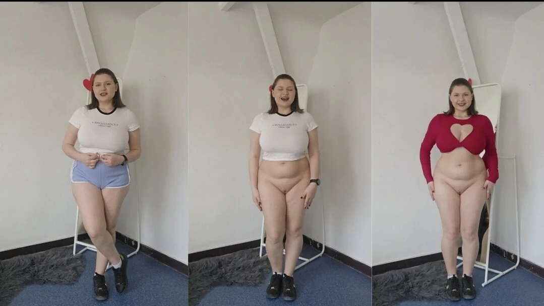 Your new roommate bottomless nudist showing you new tops